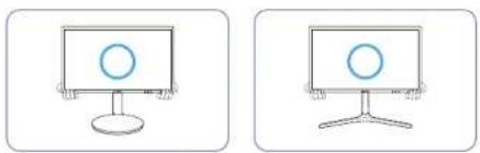 SAMSUNG C24FG73FQE - Precautions for moving the monitor - 1