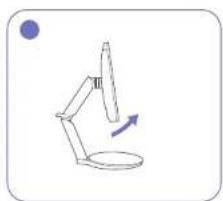 SAMSUNG C24FG73FQE - Rotating the Monitor Screen - 2