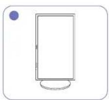 SAMSUNG C24FG73FQE - Rotating the Monitor Screen - 6