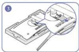 SAMSUNG C24FG73FQE - Removing the Stand (For Attaching the BRACKET WALL) (C\*FG73\* model only) - 3