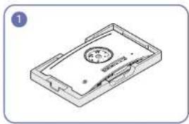SAMSUNG C24FG73FQE - Attaching the Stand (C\*FG73\* model only) - 1