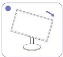 SAMSUNG C24FG73FQE - Rotating the Monitor Screen - 3