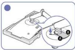 SAMSUNG C24FG73FQE - Removing the Stand (For Attaching the BRACKET WALL) (C\*FG70\* model only) - 2