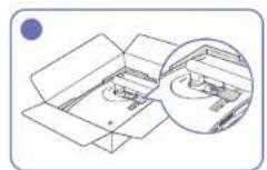 SAMSUNG C24FG73FQE - Assembling the Stand base (C\*FG73\* model only) - 7