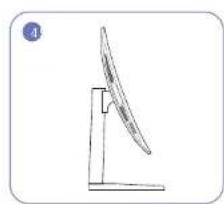 SAMSUNG C24FG73FQE - Rotating the Monitor Screen - 10