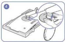 SAMSUNG C24FG73FQE - Removing the Stand (For Attaching the BRACKET WALL) (C\*FG70\* model only) - 4