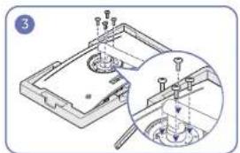 SAMSUNG C24FG73FQE - Attaching the Stand (C\*FG73\* model only) - 3