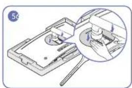 SAMSUNG C24FG73FQE - Attaching the Stand (C\*FG73\* model only) - 5