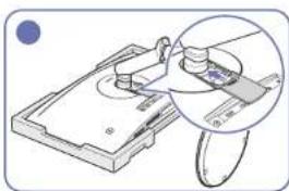 SAMSUNG C24FG73FQE - Attaching the Stand (C\*FG70\* model only) - 6