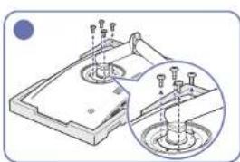 SAMSUNG C24FG73FQE - Removing the Stand (For Attaching the BRACKET WALL) (C\*FG70\* model only) - 6