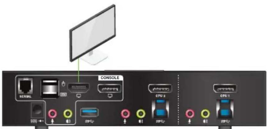 CONSOLE SERIAL CPU x CPU t