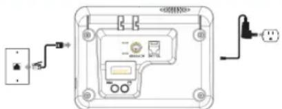 Amplicom PowerTel 725 - Connect the base - 1