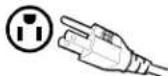 WESTINGHOUSE SK-32H240S - IMPORTANT NOTICE CONCERNING POWER CORD SELECTION - 1