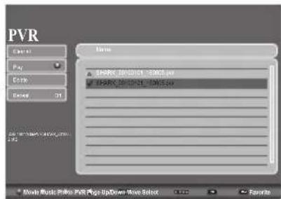 PVR Name SPARK_01/02/01_EMC.psd SPARK_01/02/01_EMC.psd Movie Music Audio PVR Page Up/Down Wave Select Favorite
