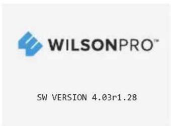 WILSONPRO™ SW VERSION 4.03r1.28