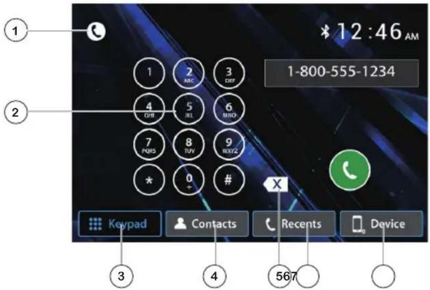 JENSEN CDR7011 - Touchscreen Controls - 2