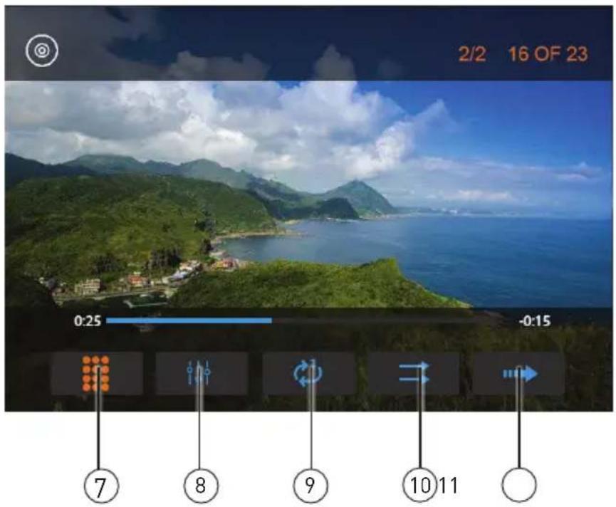 JENSEN CDR7011 - Touchscreen Controls - 1