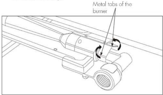 Chef CFG503WB - Gas conversion instructions - 2