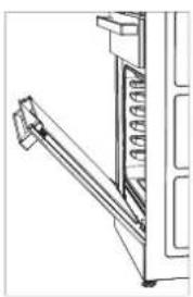 Chef CFG503WB - To remove the inner door glass for cleaning - 2