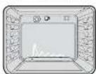 Chef CFG504SANG - Gas oven burner flame - 1