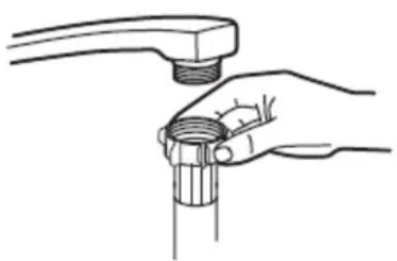 Robinhood RHDW4345X - Cold water connection - 1