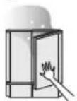 MITSUBISHI MR-WX470F - Open and close doors as quickly as possible - 1