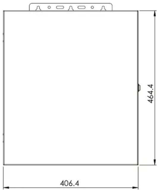 ZODIAC AquaLink M8 - Dimensions - 1
