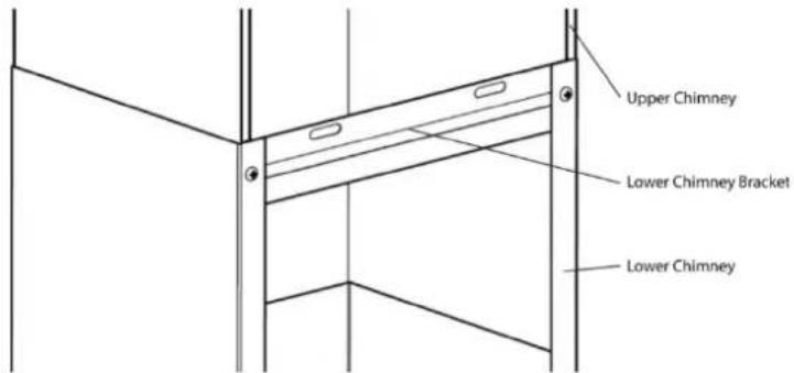 Upper Chimney Lower Chimney Bracket Lower Chimney