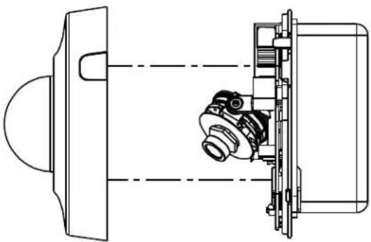 Pelco Sarix Professional IMP IMP121-1IS - Surface Mount with IMPEBAP - 3