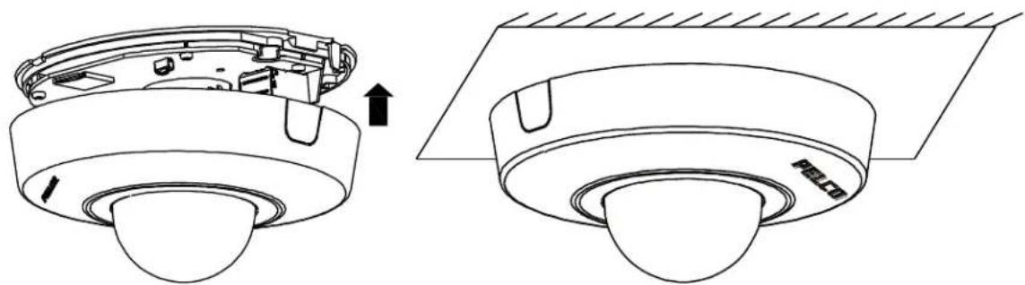 Pelco Sarix Professional IMP IMP121-1IS - Surface Installation - Ceiling or Wall - 3