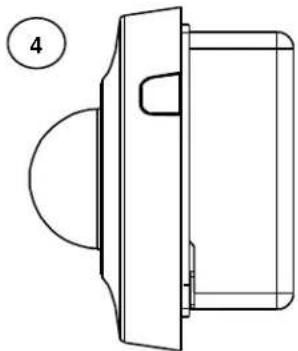 Pelco Sarix Professional IMP IMP121-1IS - Surface Mount with IMPEBAP - 4