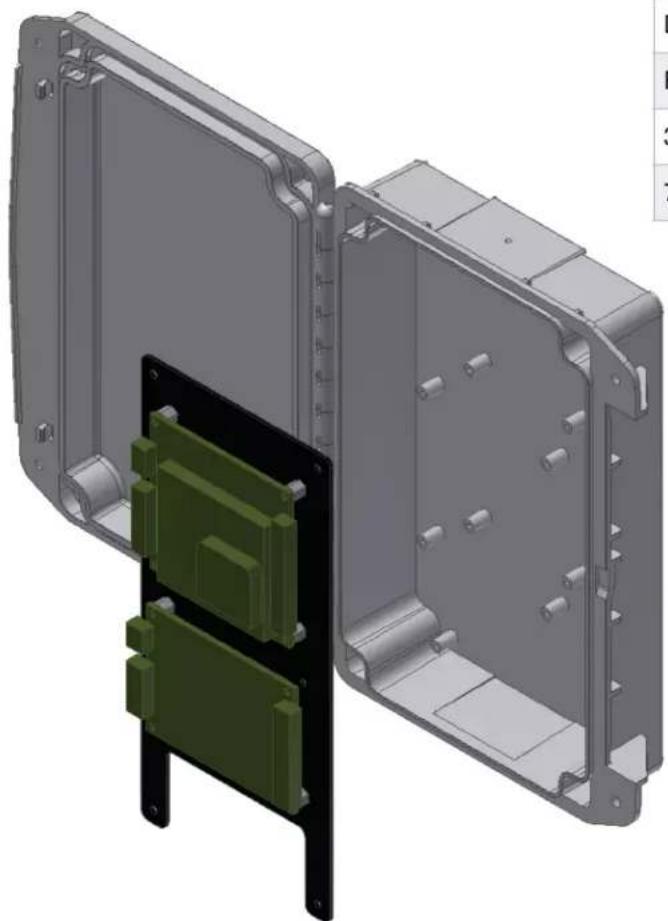 Cypress HHR-3152 - Mounting the Base Unit - 1