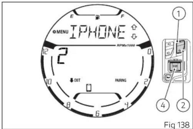 MENU IPHONE RPMx1000 2 EXIT FAIRING Fig 138