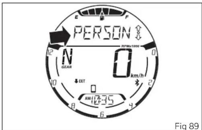 E F PERSON 12 N GEAN 0 RPMax1000 km/h EXIT AM 17:35 Fig 89