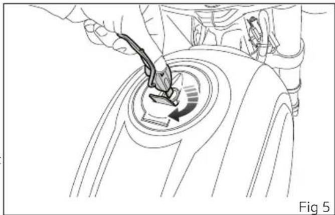 DUCATI Icon (2021) - Tank filler plug - 1