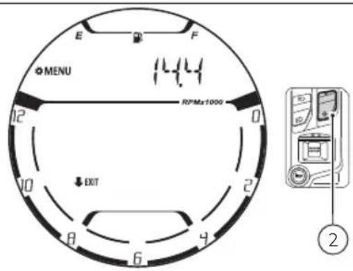 MENU 14-14 RPMax1000 EXIT 2 6 8 10 12 E F 2