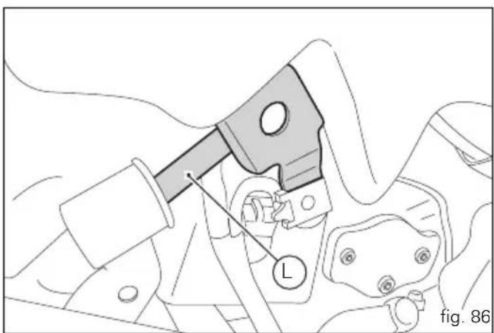 DUCATI Monster 659 ABS (2013) - Warning - 5