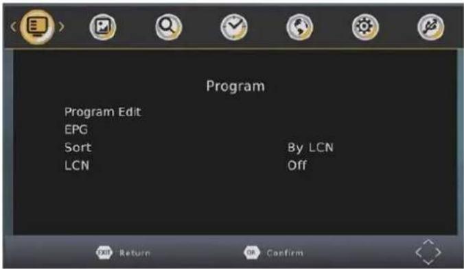 Laser STB-7000 - Program - 1