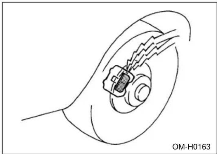 SUBARU Impreza Outback Sport (2001) - CAUTION - 1