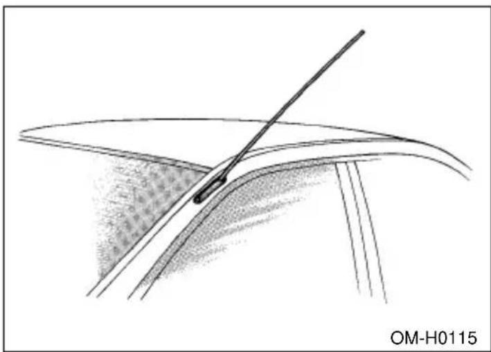 SUBARU Impreza Outback Sport (2001) - Antenna - 1