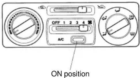 SUBARU Impreza Outback Sport (2001) - ▼Cooling or dehumidifying - 1