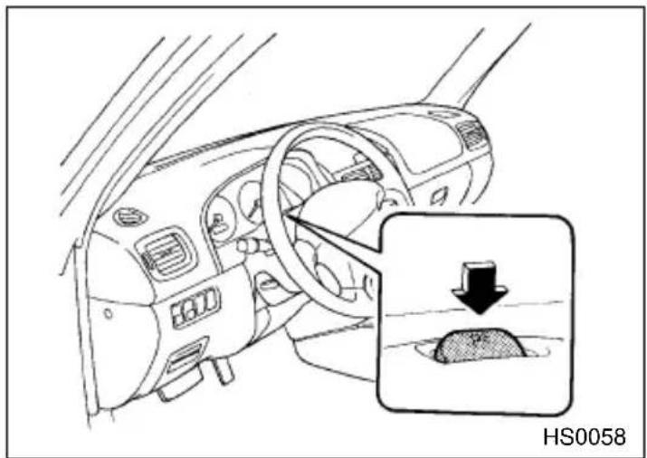SUBARU Impreza Outback Sport (2001) - Parking light switch - 1