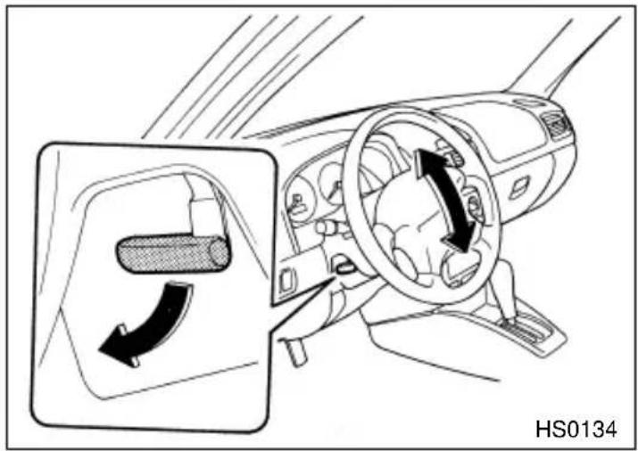SUBARU Impreza Outback Sport (2001) - ▼Tilt adjustment - 1