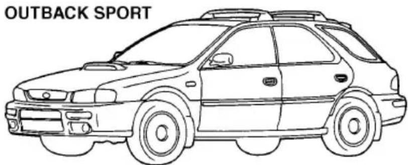 SUBARU Impreza Outback Sport (2001) - Foreword - 4