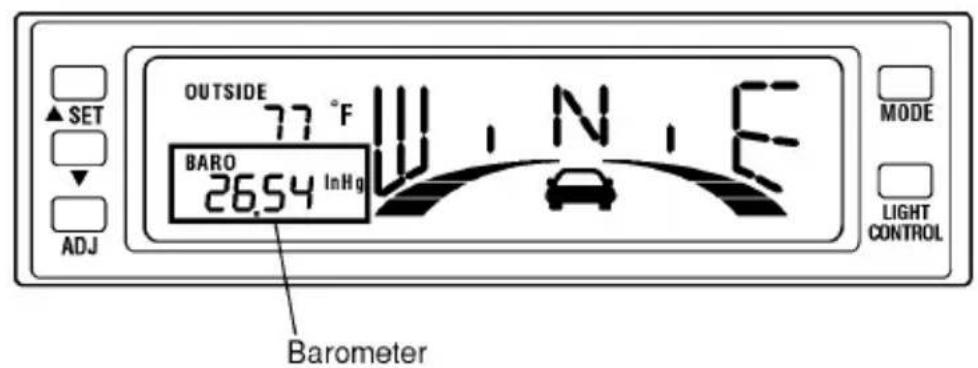 SUBARU Impreza Outback Sport (2001) - Barometer - 1