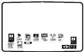 Scanned image of a software toolbar with icons for file operations, buttons, and formatting options