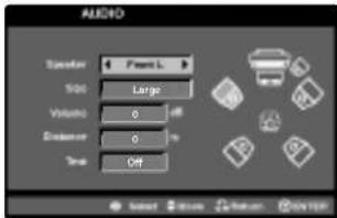 AUDIO Scale: Format L Size: Large Volume: 0 mm Endurance: 0 % Time: Off