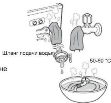 Шланг подачи воды 50-60 °C