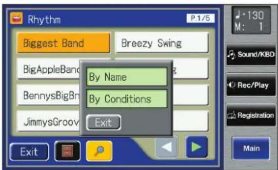 ROLAND Music Atelier AT-900 - Touch < > on the Main screen. - 1