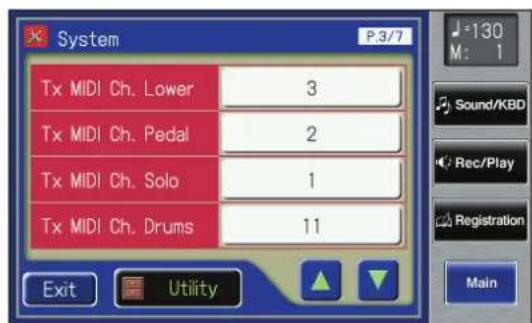 ROLAND Music Atelier AT-900 - Touch  on the Main screen. - 2